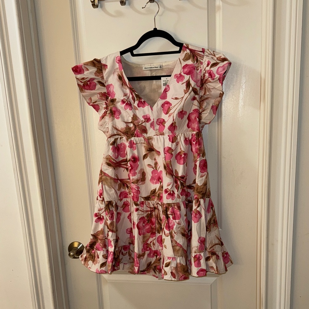 Abercrombie & Fitch Pink Floral Dress